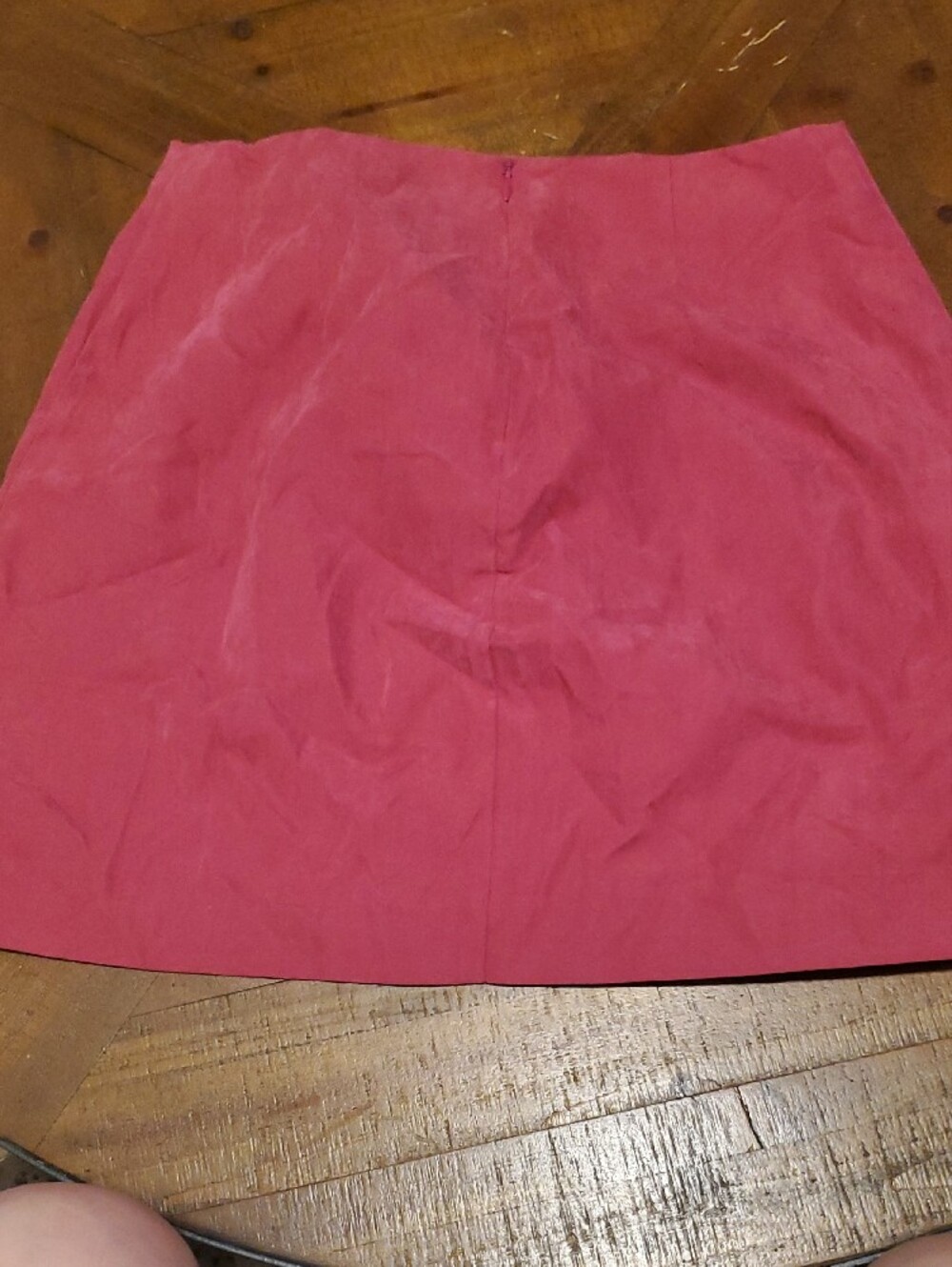 Lush Fuchsia Ruffle Mini Skirt - Picture 3 of 3